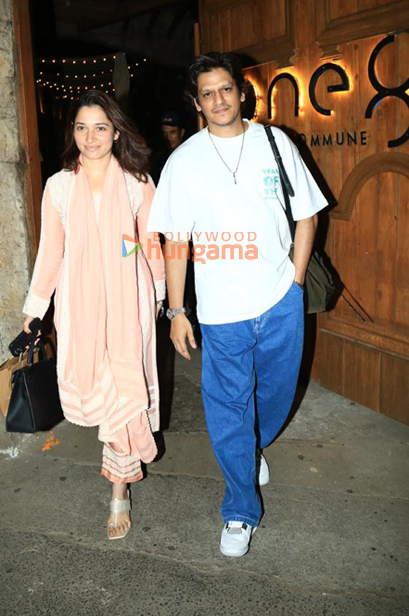 photos vijay varma and tamannaah bhatia snapped at one8 commune in juhu 3