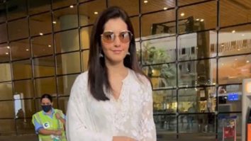 Raashi Khanna is a vision in white as she gets clicked at the airport