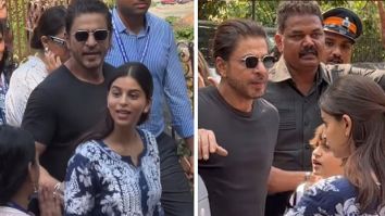 Shah Rukh Khan casts vote with Gauri, Aryan, Suhana, and AbRam in Lok Sabha Election 2024