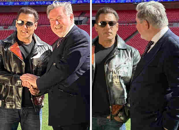 Salman Khan meets British MP Barry Gardiner in London;  latter posts, “Tiger is Alive”