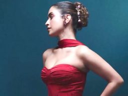 Sanya Malhotra looks purr-fectly stunning in this BTS from an ad shoot