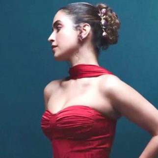 Sanya Malhotra looks purr-fectly stunning in this BTS from an ad shoot