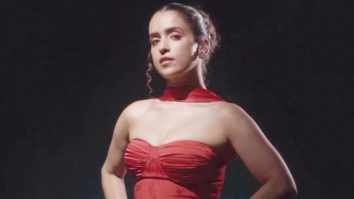 Sanya Malhotra is making a statement in her gorgeous red outfit