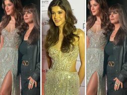 Shanaya Kapoor dazzles in shimmery plunging neckline corset & thigh-high slit skirt worth Rs. 1.75 lakh as she turns showstopper for Neeta Lulla