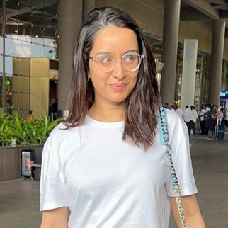 You can never go wrong with a white top & blue denims! Shraddha Kapoor at the airport