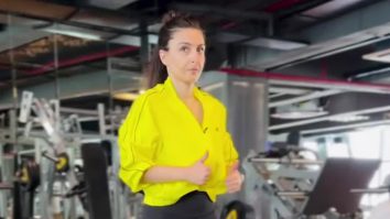 Soha Ali Khan ‘jump starts’ her week with an energetic gym sesh