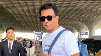 Sonu Sood’s stylish airport look makes a statement at the airport