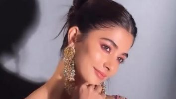 Stunner is the word for Pooja Hegde in this shimmery saree!
