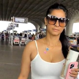 Tanishaa Mukerji turns up in style as she gets clicked at the Mumbai airport