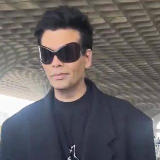 The ultimate style icon when it comes to airport look! Karan Johar