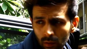 Those biceps! Kartik Aaryan poses post his workout session for paps