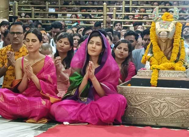 Vaani Kapoor and Raashii Khanna seek blessings at Mahakaleshwar Temple in Ujjain “It was a great feeling...Jai Mahakal” 