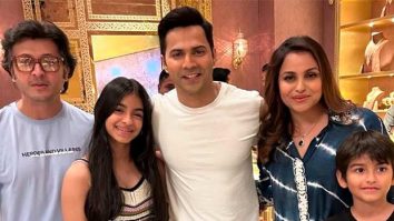 Varun Dhawan spotted shooting with actress Gurdip Punjj for Sunny Sanskari Ki Tulsi Kumari; heartwarming pictures surface