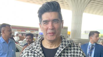 Manish Malhotra’s hoodie elevates his airport look