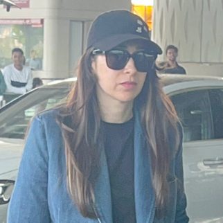 Karisma Kapoor opts for a comfy casual look at the airport