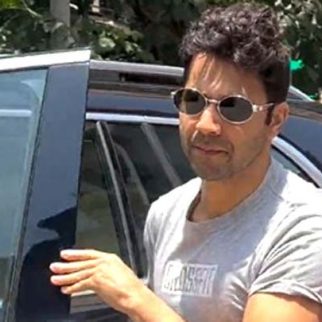 Varun Dhawan gets clicked by paps at a clinic in the city