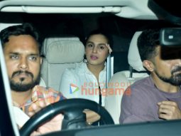 Photos: Huma Qureshi and Saqib Saleem arrive at Sonakshi Sinha’s residence