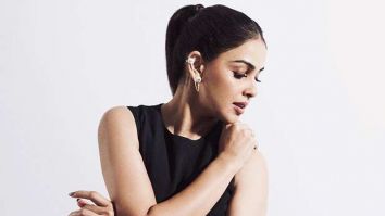 Genelia Deshmukh looks stunning in all-black feather maxi dress, see picture