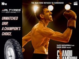 ARL Tyres Partners with blockbuster film Chandu Champion