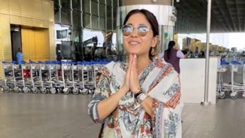 ‘Aag Laga Di!’ paps compliment Shweta Tripathi for ‘Mirzapur 3’ trailer at the airport