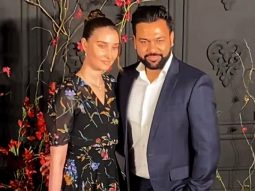 Ali Abbas Zafar poses with Alicia Zafar at Sonakshi Sinha & Zaheer Iqbal’s reception