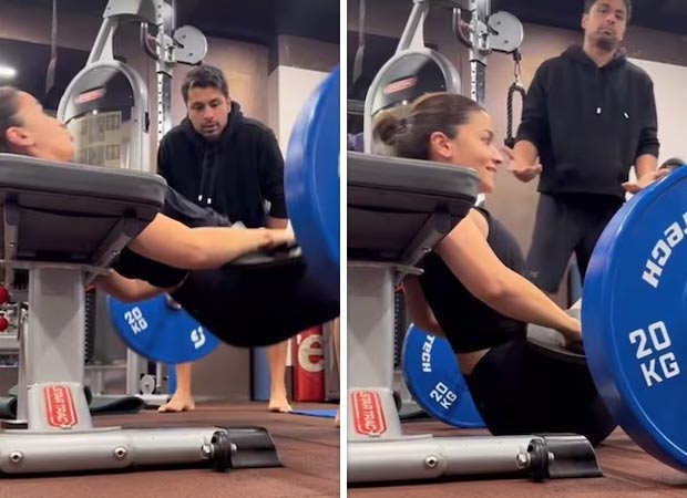 Alia Bhatt crushing leg workout with 40 kg barbell hip thrusts is pure fire, watch