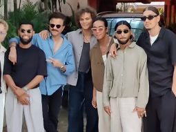 Anil Kapoor strikes a pose with Quickstyle dance group