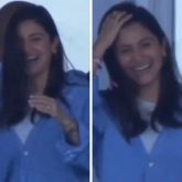 Anushka Sharma jumps with joy for Virat Kohli and Team India as they win the match against Pakistan in the T20 World Cup, watch