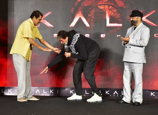 BREAKING: Kalki 2898 AD’s second trailer shown exclusively at the exciting Mumbai event; Amitabh Bachchan touches producer C Aswani Dutt’s feet : Bollywood News