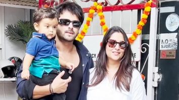 Cutest family! Dipika Kakar poses with husband Shoaib Ibrahim and son