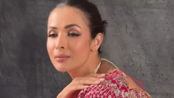 Dripping elegance & grace in this beautiful shade of pink! Malaika Arora
