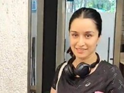 Gym girl! Shraddha Kapoor greets paps post workout routine