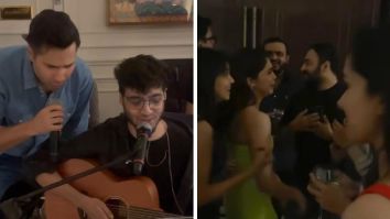INSIDE PICS: Varun Dhawan croons ‘Tanha Dil’; Stree 2 star Shraddha Kapoor stuns in red; Sunny Kaushal films Sharvari Wagh dancing during Munjya success bash, watch videos