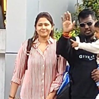 'Jawan' director Atlee poses with his adorable family at the airport