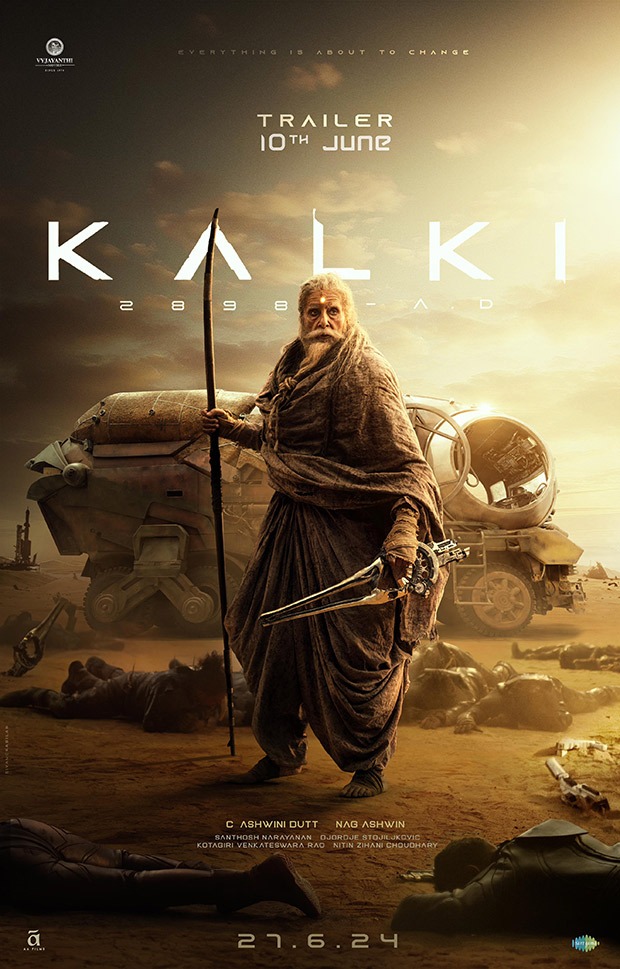 Kalki 2898 AD: Amitabh Bachchan stands amidst the battlefield with fallen soldiers in new poster dropped ahead of trailer release, see photo 