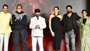 Kalki 2898 AD Mumbai event: Deepika Padukone jokes “We should be CELEBRATING that Prabhas said more than two sentences”; Prabhas calls Amitabh Bachchan the first PAN-INDIA star