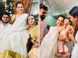 Kangana Ranaut’s brother Varun gets engaged; actress shares glimpses: “Le bhai tera bhi ho gaya kaam”