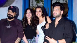 Karan Kundrra, Tejasswi Prakash, Bunty Walia and Vanessa Parmar snapped in Bandra