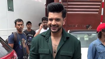 Karan Kundrra looks dashing as he poses for paps in the city