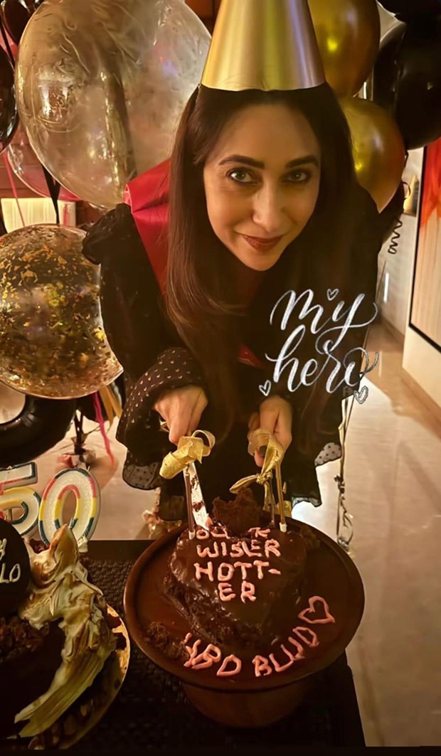 Karisma Kapoor turns 50 Kareena Kapoor Khan calls her older sister her ‘ultimate hero’; shares photo from midnight birthday celebrations