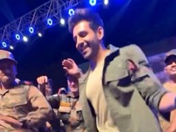 Kartik Aaryan grooves to ‘Satyanaas’ with our Jawans!!!