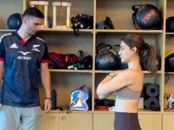Kriti Sanon on her way to discover the best form through this workout video