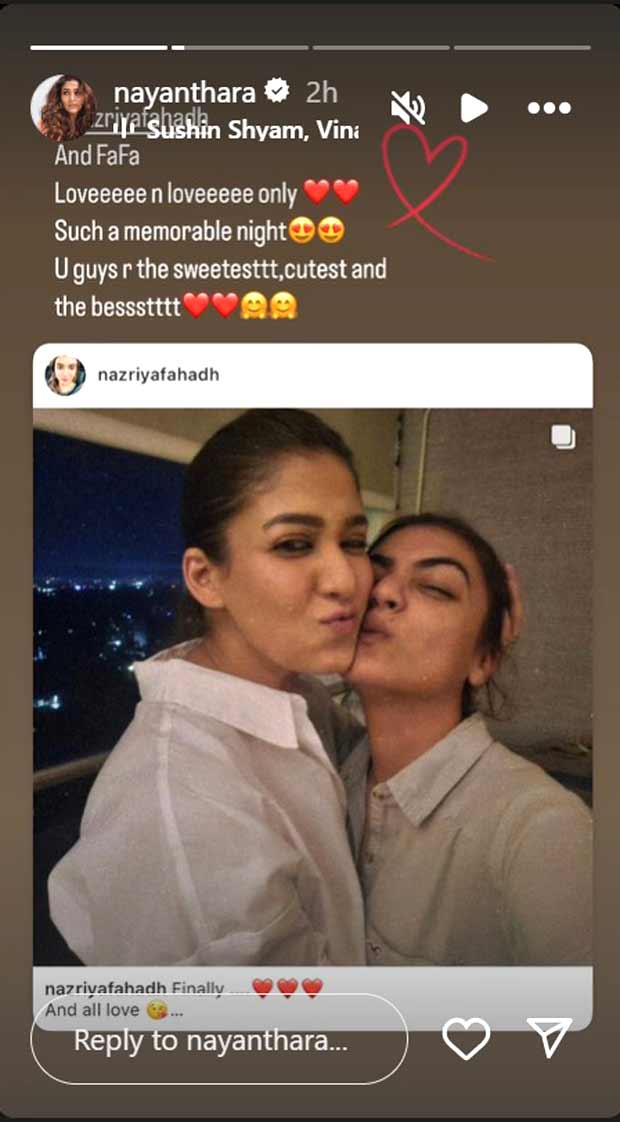 Nayanthara and Nazriya Fahadh hang out with Vignesh Shivan and Fahadh Faasil; share photos of their lovely friendship