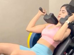Now you know the secret behind that fit body! Sakshi Malik hits the gym