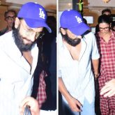 Parents-to-be Deepika Padukone and Ranveer Singh enjoy dinner date; navigate the crowd amid much fanfare, watch