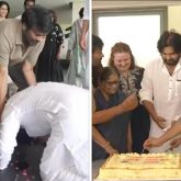 Pawan Kalyan touches Chiranjeevi’s feet; gets emotional receiving grand welcome by Ram Charan, Varun Tej in Hyderabad, watch