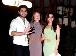 Photos: Abhimanyu Dassani, Avantika Dasani and Jim Sarbh snapped at Gigi restaurant in Bandra