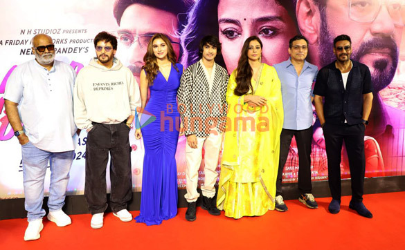 photos ajay devgn tabu saiee manjrekar jimmy sheirgill and others snapped at the trailer launch of auron mein kahan dum tha 6
