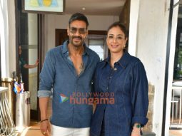 Photos: Ajay Devgn, Tabu and Neeraj Pandey snapped during Auron Mein Kahan Dum Tha promotions