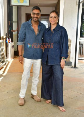 Photos: Ajay Devgn, Tabu and Neeraj Pandey snapped during Auron Mein Kahan Dum Tha promotions